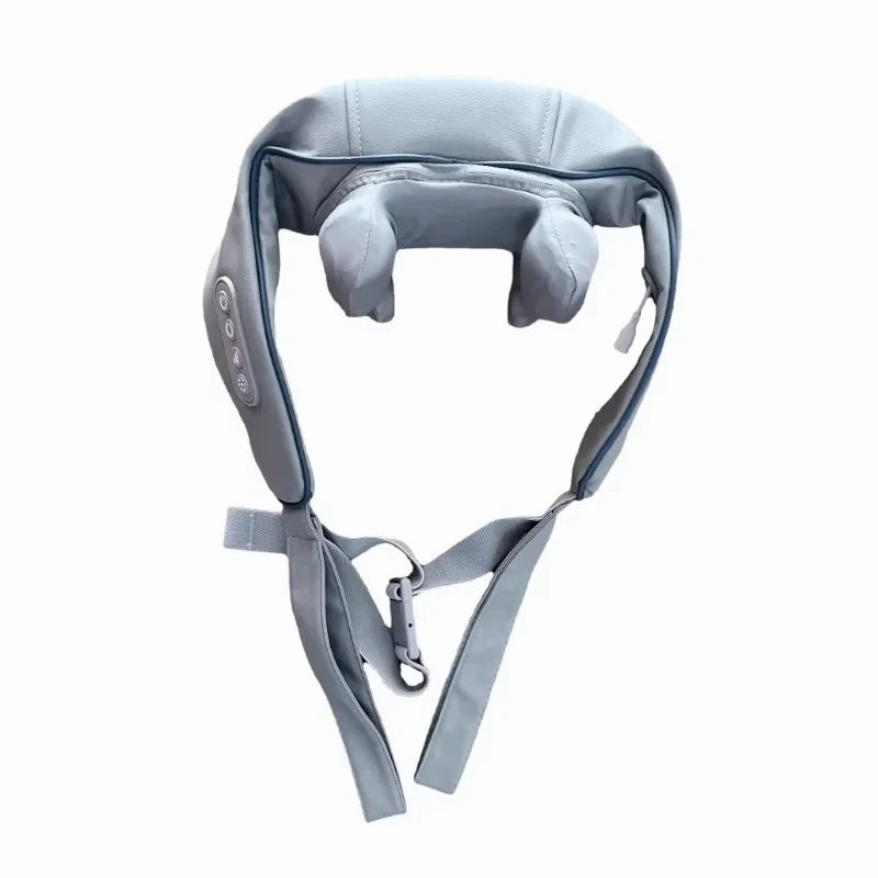 Wireless Neck And Back Massager Shoulder Kneading Massage Shawl Cervical Relaxing Trapezius Massager